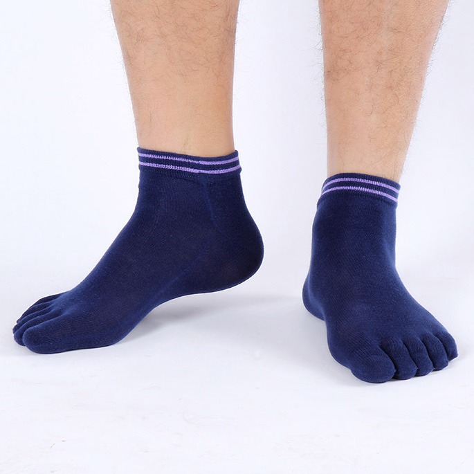 Male Fingers Cotton Socks Wholesale Male Sports Socks Men